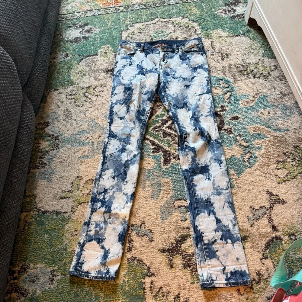 Denim Tory Burch Tie-Dye Straight Jeans – Size 28 - Picture 2 of 7